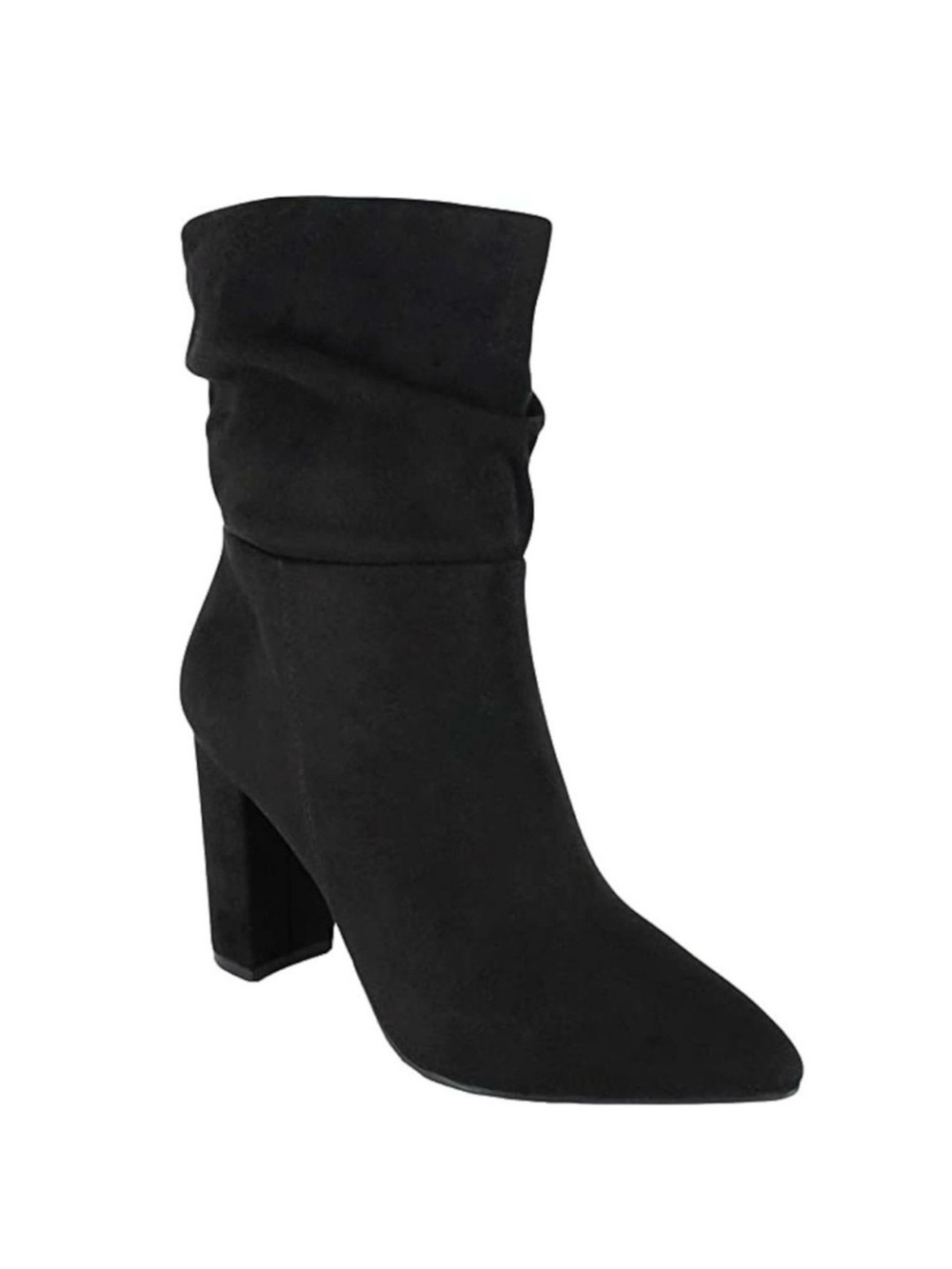 Zigi Soho Saray cushioned slouch pull on block heeled black boots size 8.5